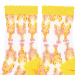 Chaussettes en nylon femme homards - Procida