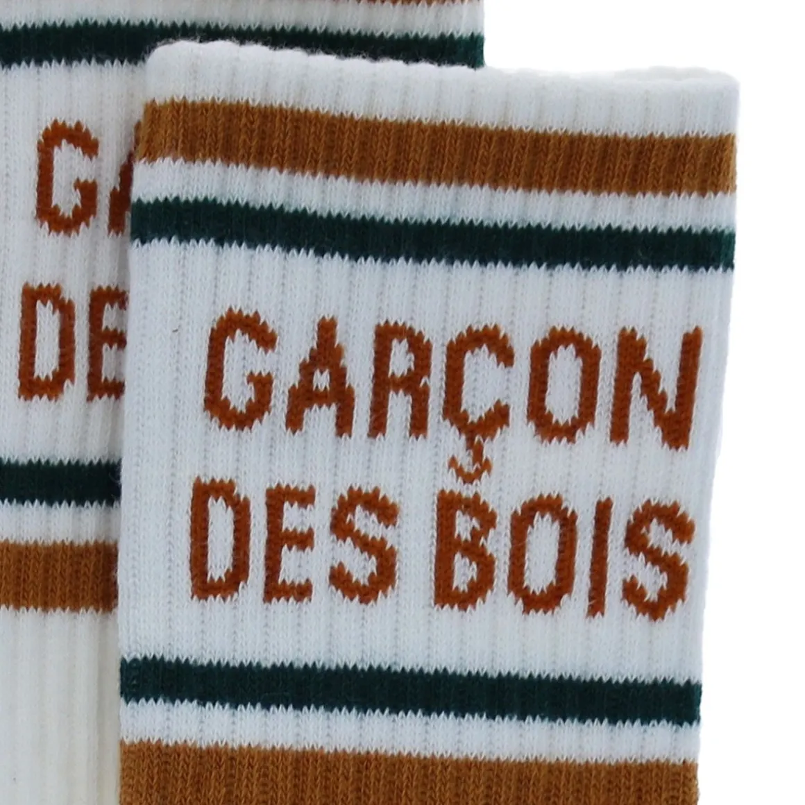 Chaussettes enfant écru - Garçon des bois
