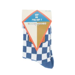 Chaussettes enfant damiers - Dans les airs