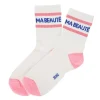Chaussettes femme à message "MA BEAUTE"