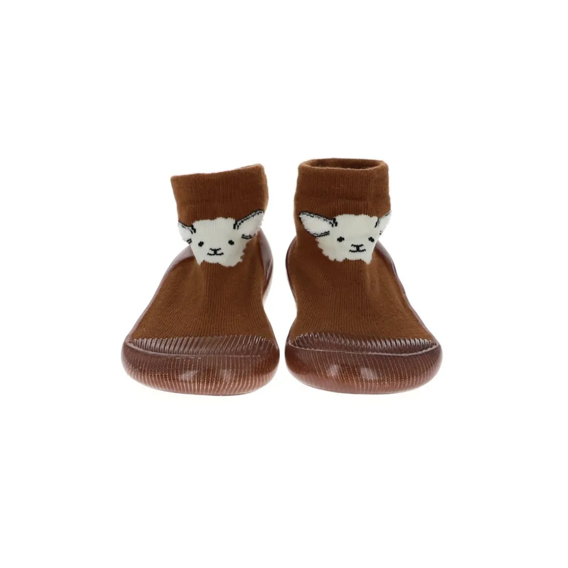 Chaussinettes marron - Doux comme un agneau