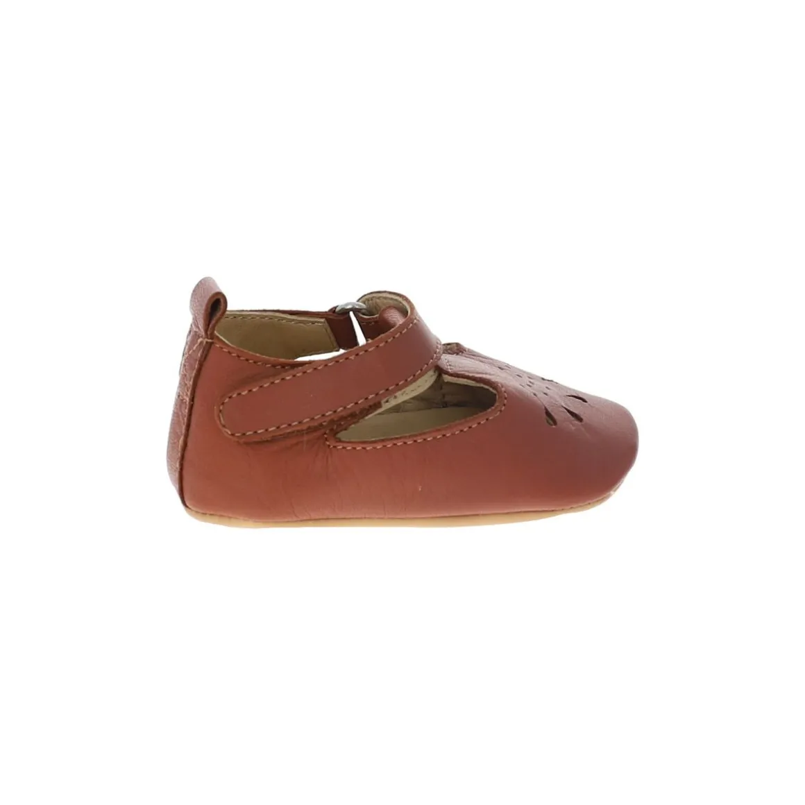 Chaussons bébé Salomette Camel