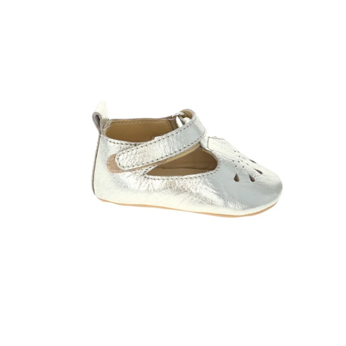 Chaussons bébé Salomette or