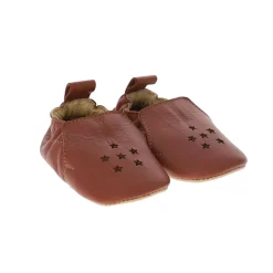 Chaussons bébé Starlette camel