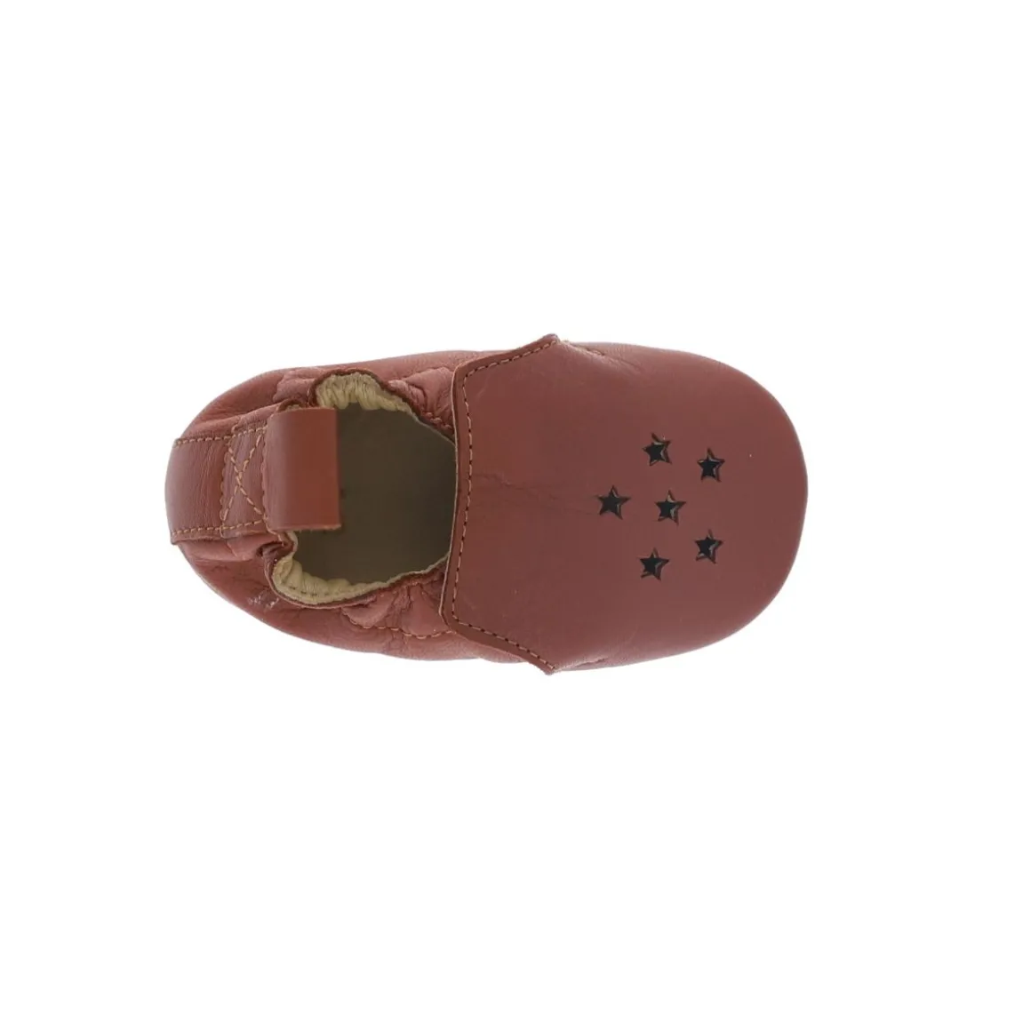 Chaussons bébé Starlette camel