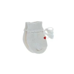 Chaussons coton 3-6 mois - Lapin d'amour