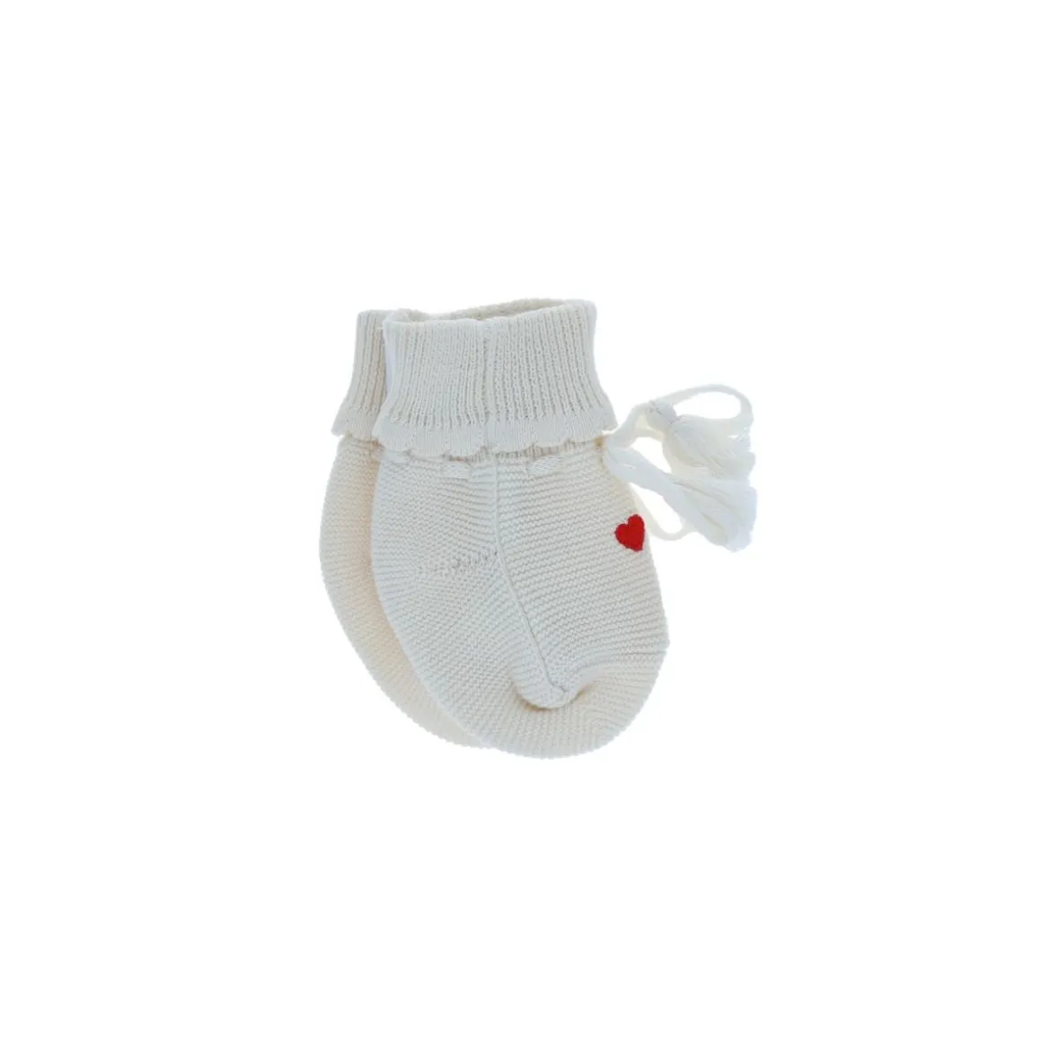 Chaussons coton 3-6 mois - Lapin d'amour
