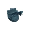 Chaussons coton bleu 3-6 mois