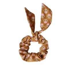 Chouchou block print curry - Mariage Indien