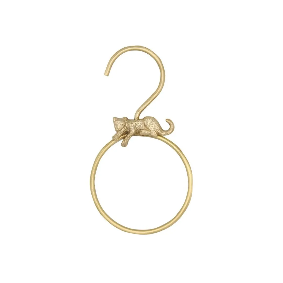 Cintre rond leopard