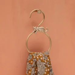 Cintre rond leopard