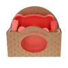 Coffret premier repas bébé silicone rose et corail