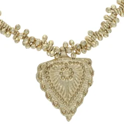Collier indien cœur doré - Mariage Indien