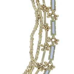 Collier indien multi rangs Meera - Mariage Indien