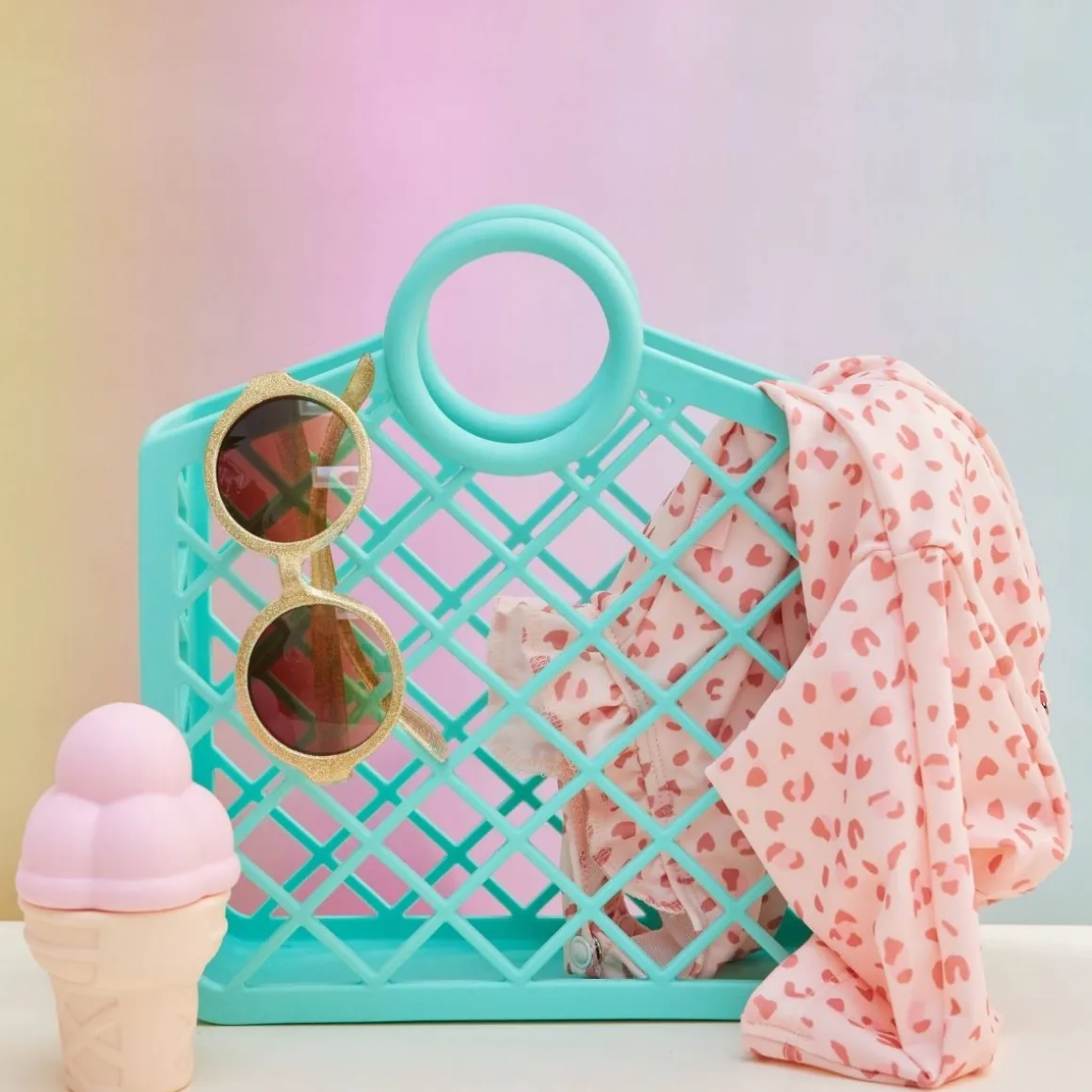 Combinaison de bain anti-UV léopard rose
