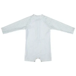 Combinaison de bain anti-UV rayée