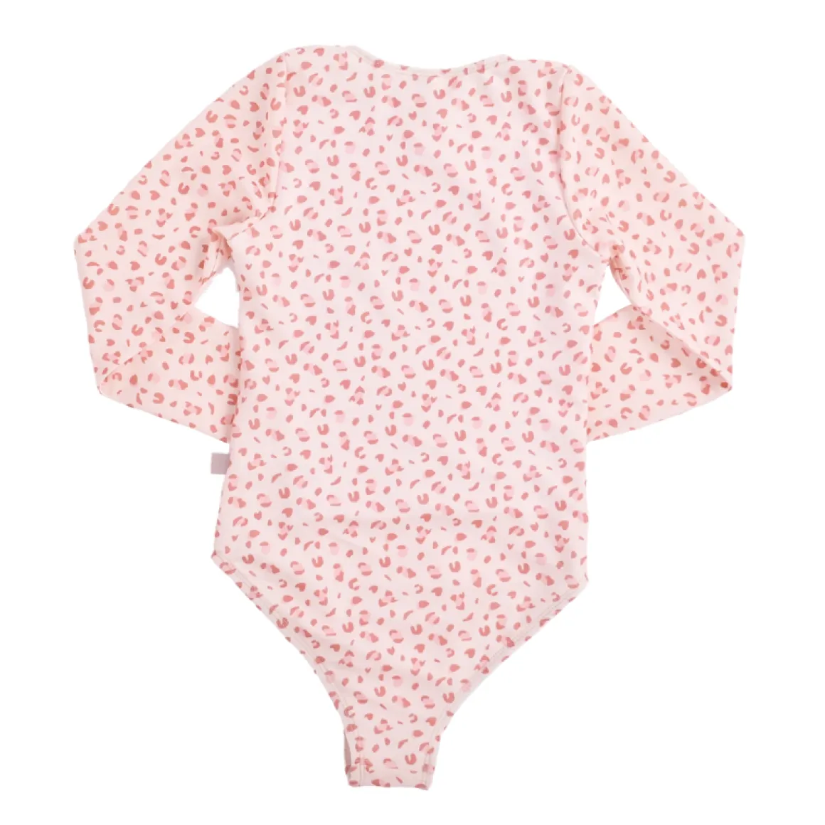 Combinaison de bain anti-UV léopard rose