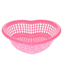 Corbeille coeur pêche
