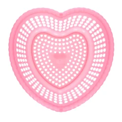 Corbeille coeur rose