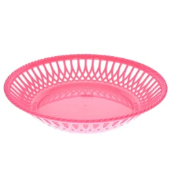 Corbeille médium rose bonbon