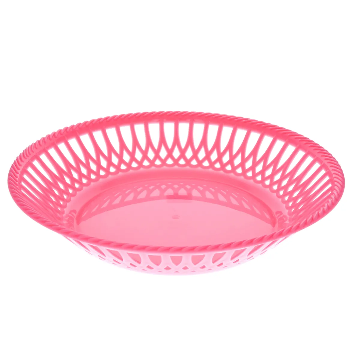 Corbeille médium rose bonbon