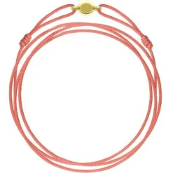 Cordon corail fermoir doré