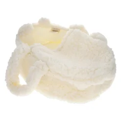 Couffin poupée sherpa blanc - Doux comme un agneau