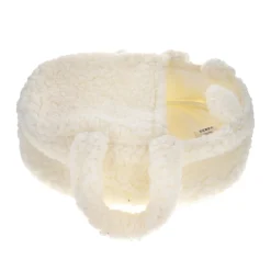 Couffin poupée sherpa blanc - Doux comme un agneau