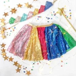 Couronne sequins multicolores