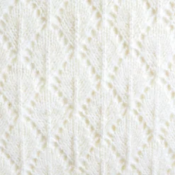 Coussin pointelle écru 30x30
