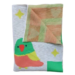 Couverture en tricot - Les Inséparables