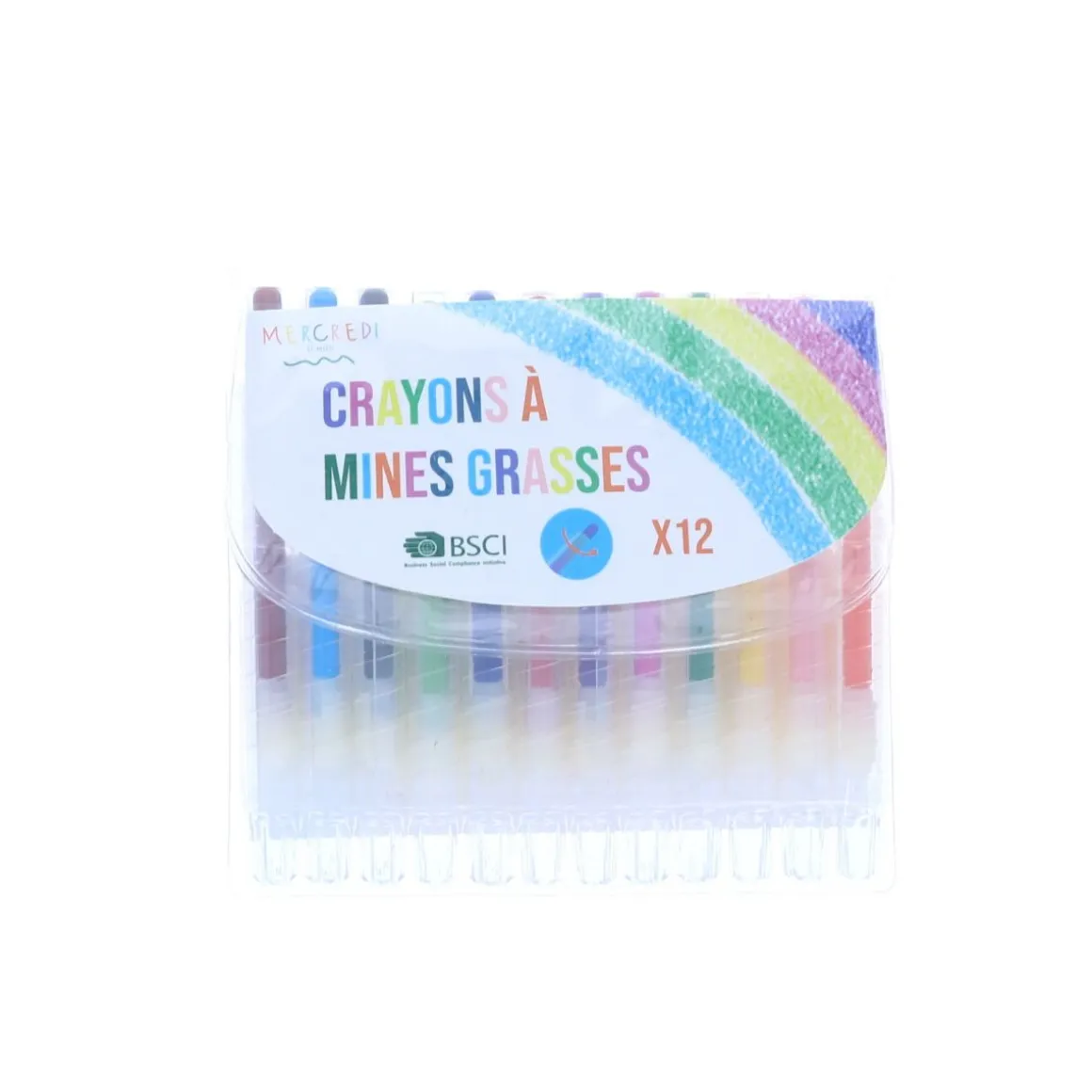 Crayons à mines grasses