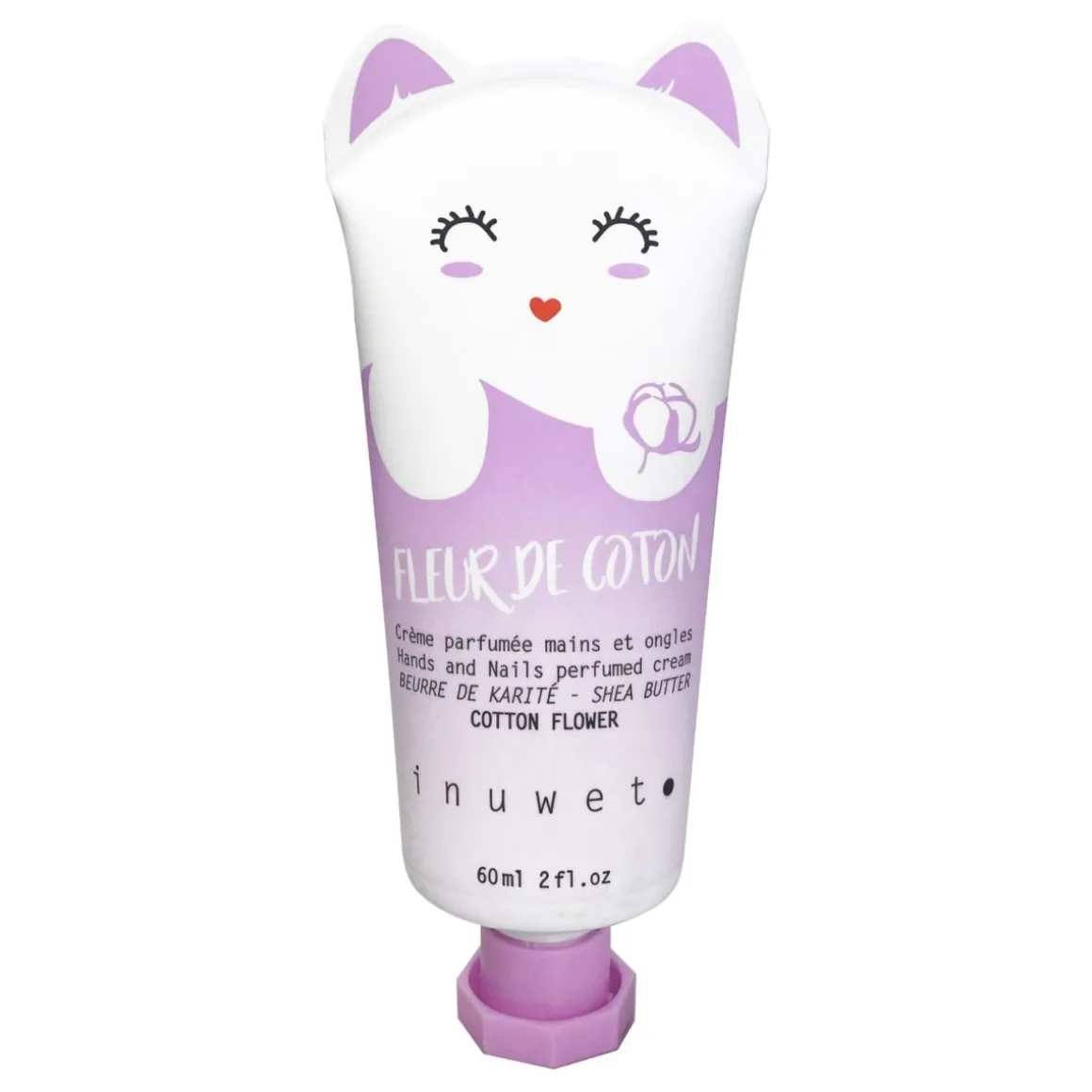 Crème pour les mains fleur de coton