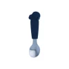 Cuillère avec manche voiture silicone bleu marine