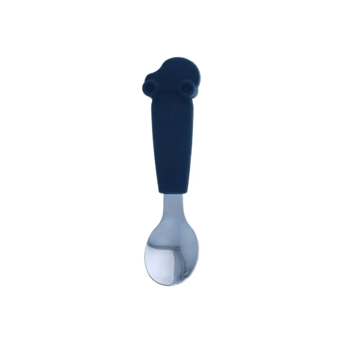 Cuillère avec manche voiture silicone bleu marine