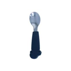 Cuillère avec manche voiture silicone bleu marine