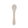 Cuillère silicone beige