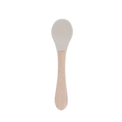 Cuillère silicone beige