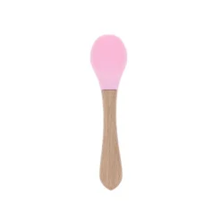 Cuillère silicone rose bonbon