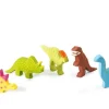 Dinosaure dentition caoutchouc naturel