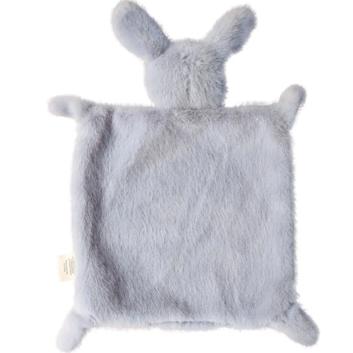 Doudou lapin bleu tout doux