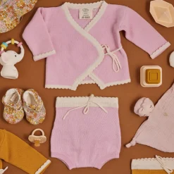 Doudou plat lutin rose