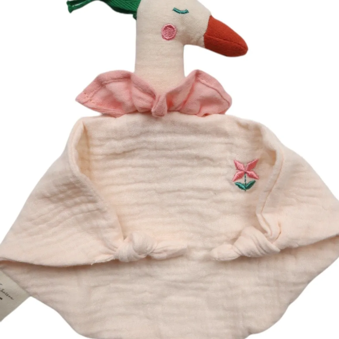 Doudou plat oiseau - Folk d'été