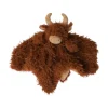Doudou plat vache - Bébé Highland