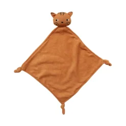 Doudou tigre éponge marron -Tigre du Bengale