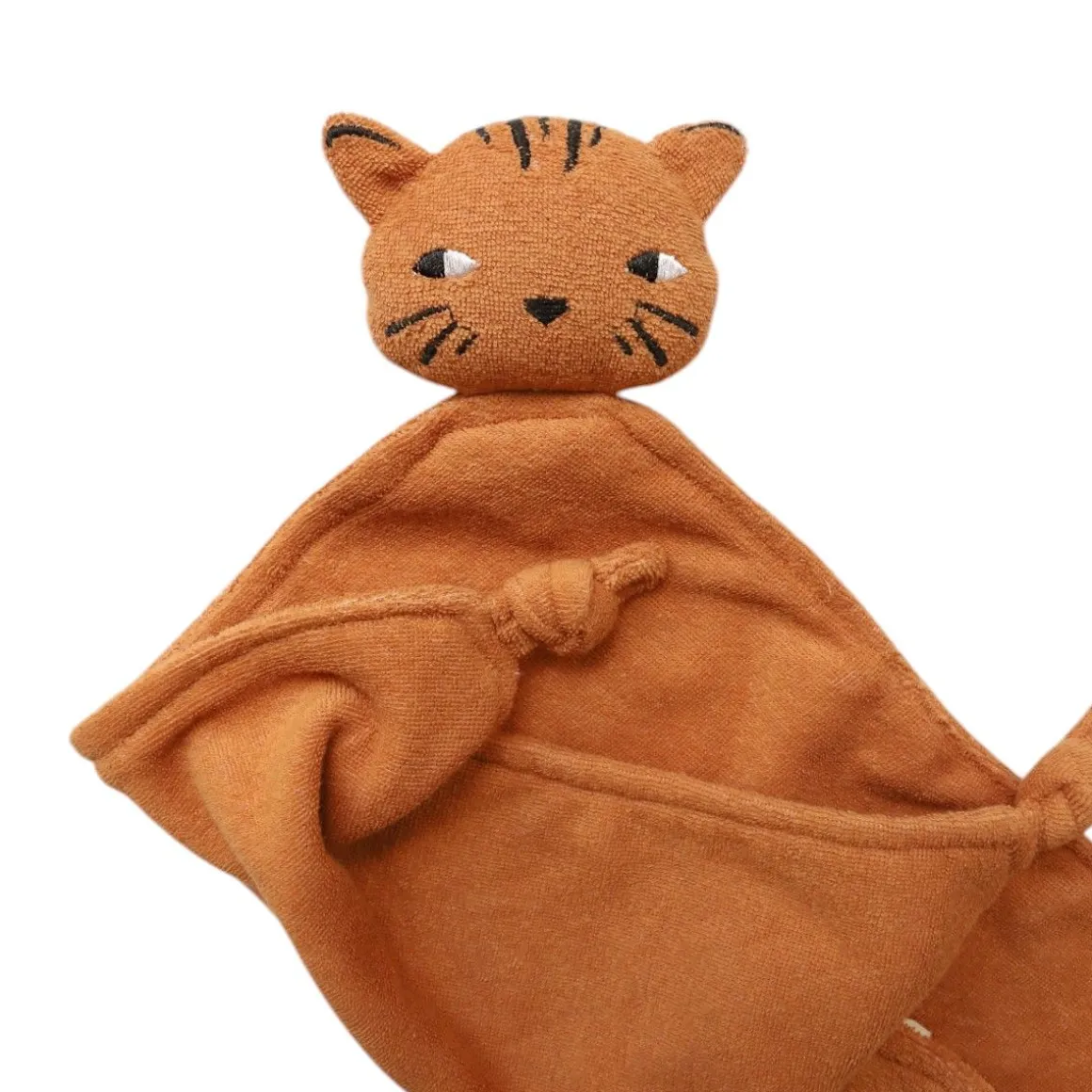 Doudou tigre éponge marron -Tigre du Bengale