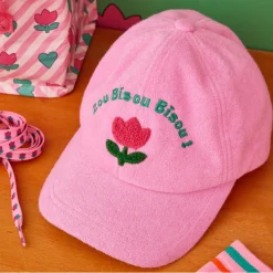 Duo casquettes en éponge Tulipe femme enfant - Zou Bisou Bisou !