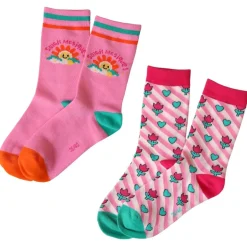Duo lot chaussettes adulte enfant - Zou Bisou Bisou !