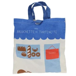 Duo petites poupées en tissu ours - Petit déj