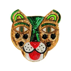 Ecusson tigre vert